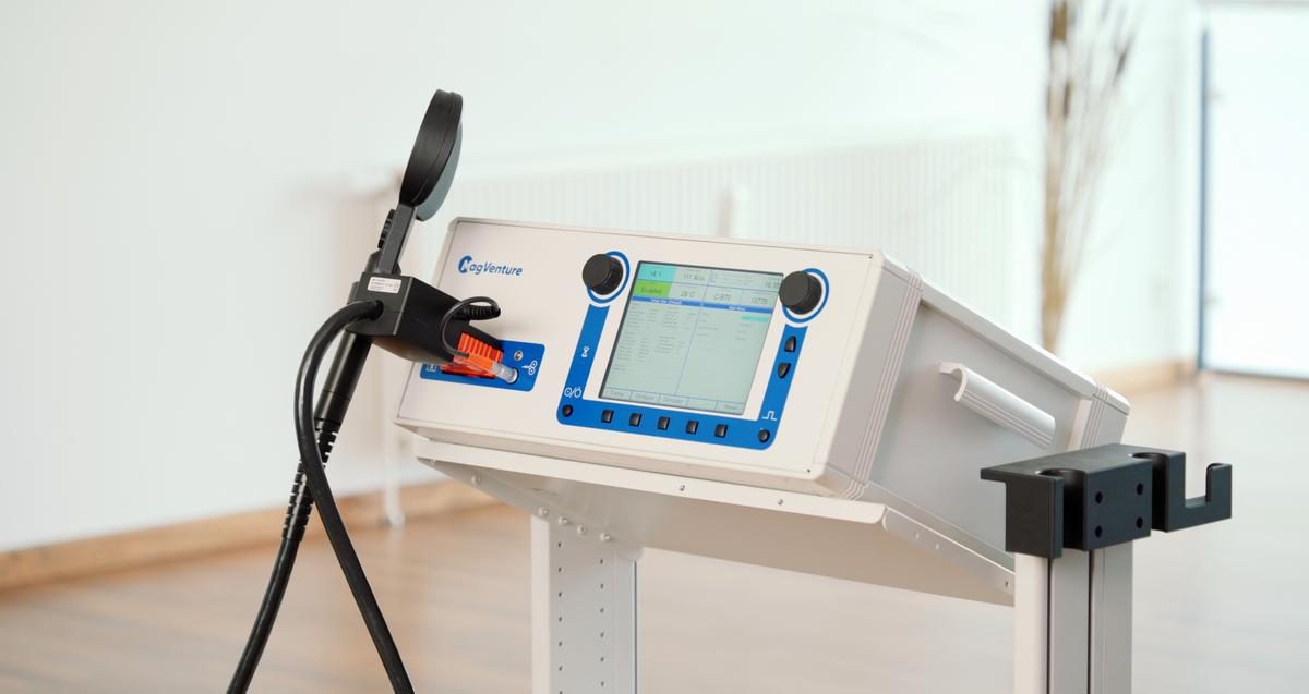 MagVenture MagPro R30 TMS stimulator with Cool-B70 coil